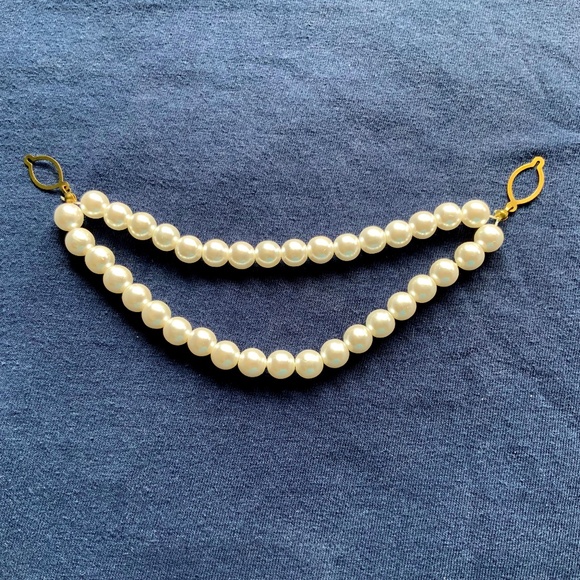 Jewelry - Vintage Faux Pearl Necklace Extender